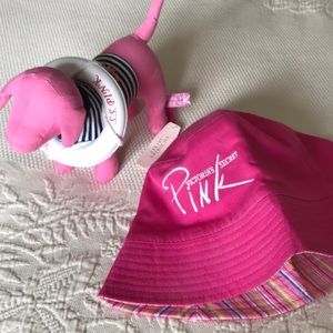 Victoria’s Secret PINK dog and bucket hat